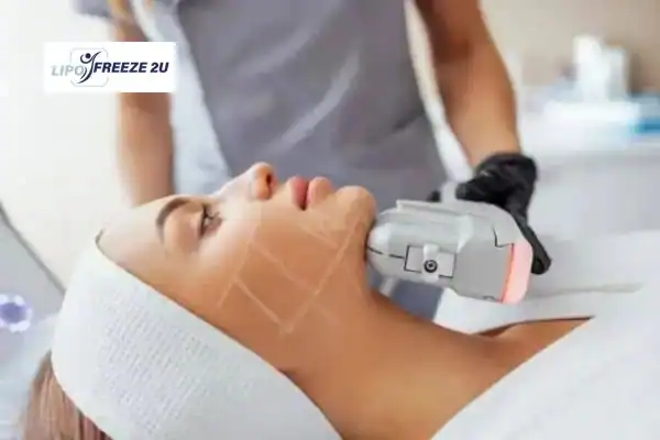 image of HIFU Bridgend treatment in progress.