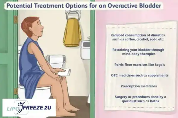 image of woman on toilet because of an overactive bladder Bridgend