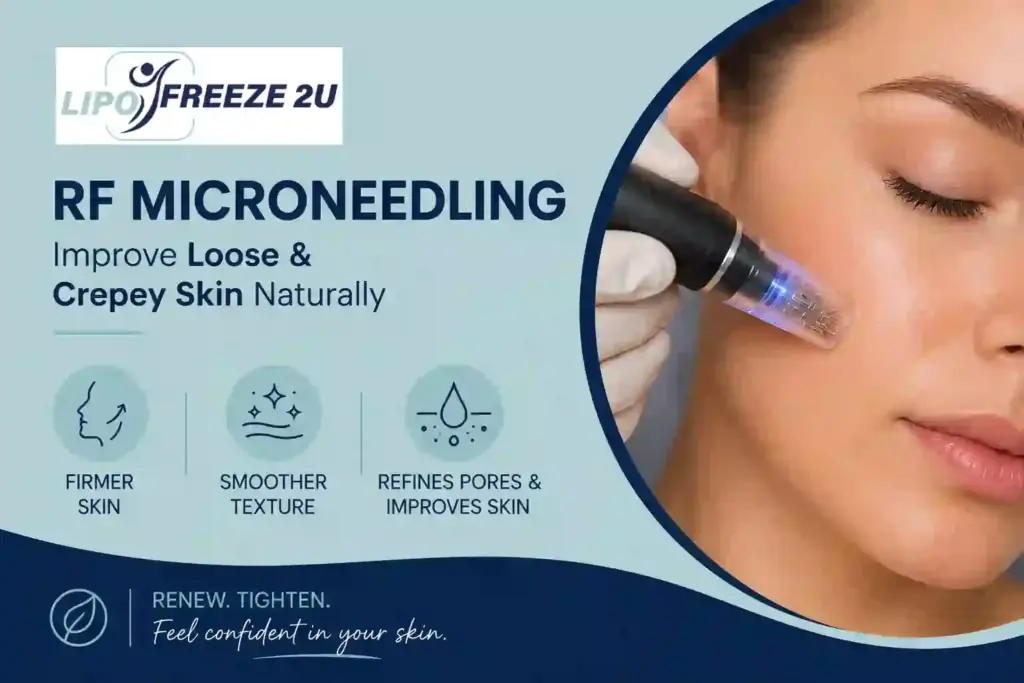 Can RF Microneedling Help Improve Loose and Crepey Skin Bridgend?